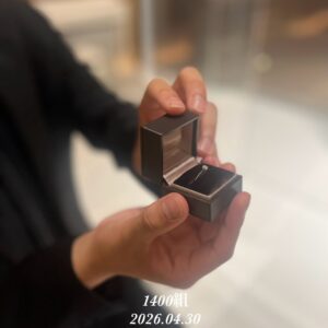1400件目のプロポーズ「1年という節目に、しっかり想いを。」