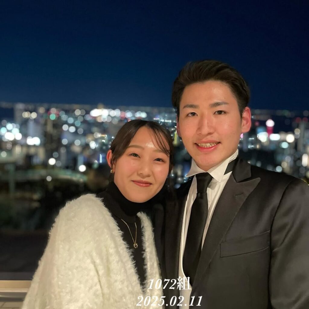 1,072組目のプロポーズが神戸北野テラスで成功されました。