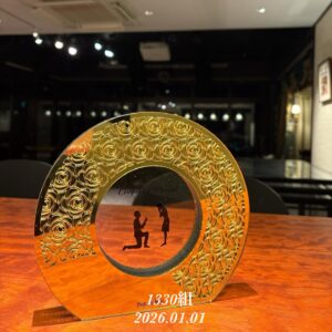 1330組目のプロポーズが神戸北野テラスにて成功しました。