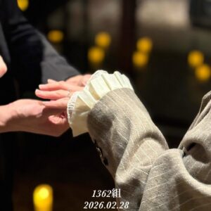 1362組目のプロポーズが神戸北野テラスにて成功しました。
