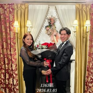 1363組目のプロポーズが神戸北野ホテルにて成功しました。