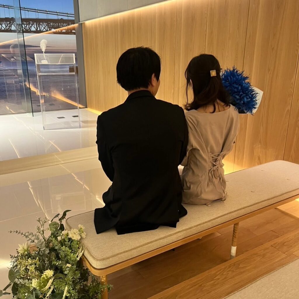 1368組目のプロポーズがセトレ舞子で成功しました。