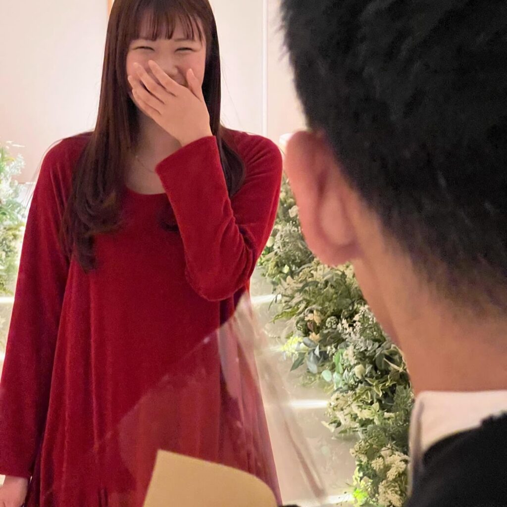 1371組目のプロポーズがセトレ舞子で成功しました。