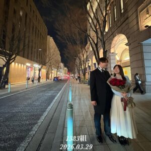 1383組目のプロポーズがイグレックベガにて成功されました。