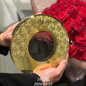 1411件目のプロポーズが 北野ホテルで成功しました。