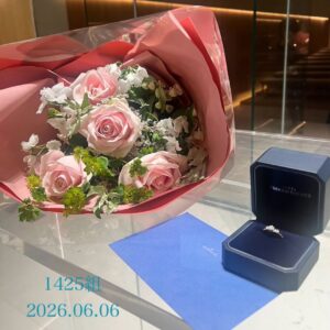 1425組目のプロポーズがセトレ舞子で成功されました。