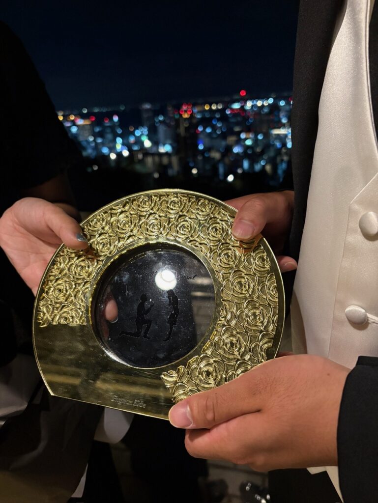 1494組目のプロポーズが神戸北野テラスで成功されました
