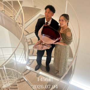 1456組目のプロポーズがホテルセトレ神戸・舞子で成功されました。