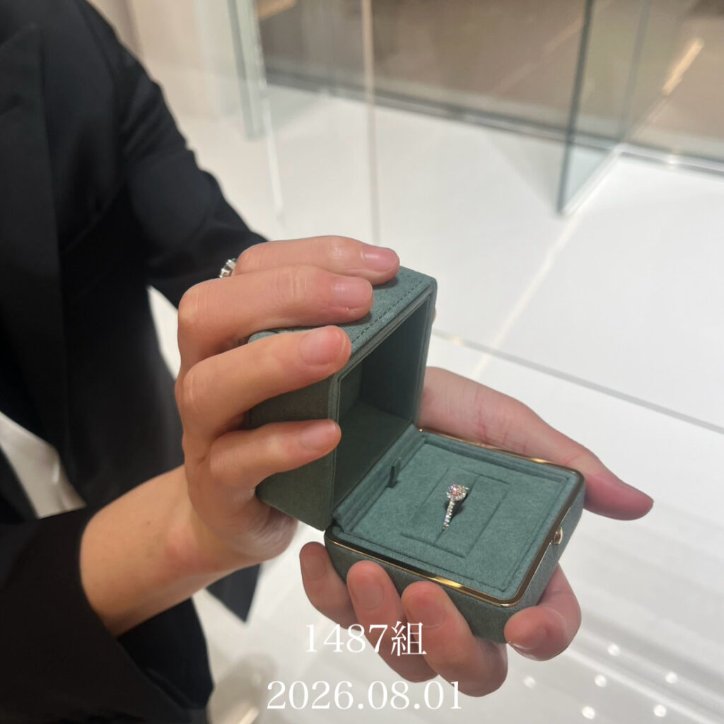 1487組目のプロポーズがホテルセトレ神戸・舞子で成功されました